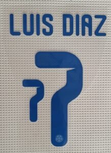 Dorsal Luis Diaz Colombia local 2026