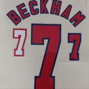 Dorsal Beckham Inglaterra 1998
