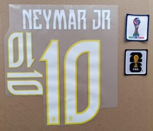 Set Neymar Brasil WC 2026 Dorsal+2 Parches
