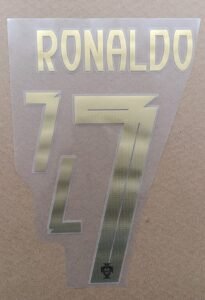 Dorsal C. Ronaldo Portugal Pantera Negra