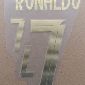 Dorsal C. Ronaldo Portugal Pantera Negra