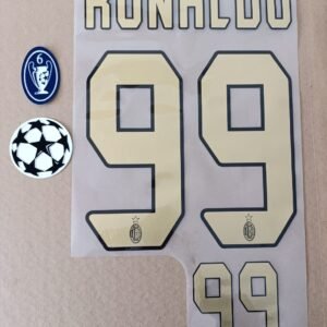 Set Ronaldo Nazario AC Milan local 06/07