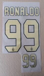 Dorsal Ronado Nazario AC Milan local 06/07