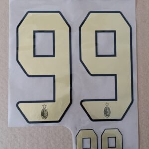 Dorsal Ronado Nazario AC Milan local 06/07