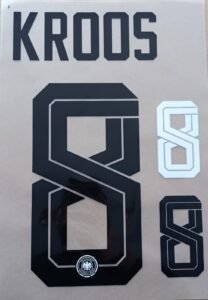 Dorsal Toni Kroos Alemania 2026