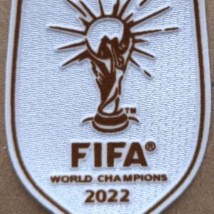 Parche Argentina campeon WC 2022 blanco