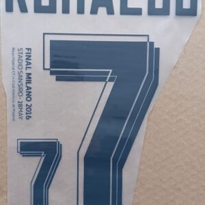 Dorsal C. Ronaldo Real Madrid 2016
