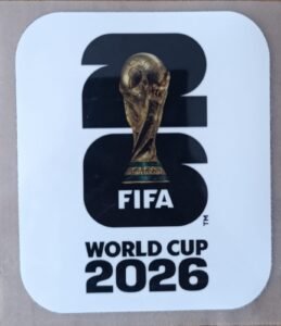 Parche WORLD CUP 2026 blanco