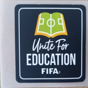 Parche UNITE FOR EDUCATION negro