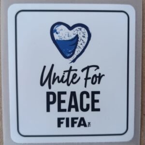 Parche UNITE FOR PEACE blanco