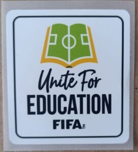 Parche UNITE FOR EDUCATION blanco