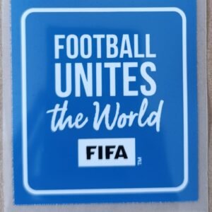 Parchre FOOTBALL UNITES THE WORLD azul