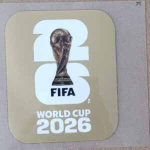 Parche WORLD CUP 2026 dorado