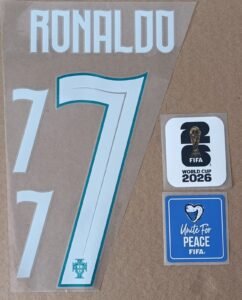 Set C. Ronaldo Portugal local WC 2026
