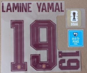 Set Lamine Yamal España visitante WC 2026