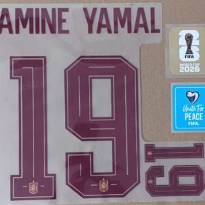 Set Lamine Yamal España visitante WC 2026