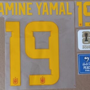 Set Lamine Yamal España local WC 2026