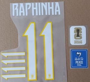 Set Raphinha Brasil vistante WC 2026