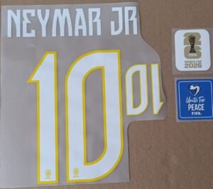Set Neymar JR Brasil visitante WC 2026