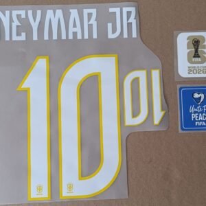 Set Neymar JR Brasil visitante WC 2026