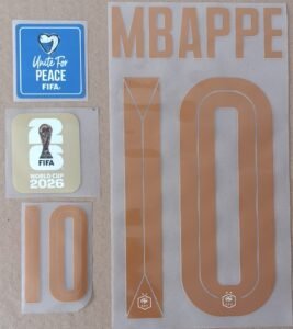 Set Mbappe Francia visitante WC 2026