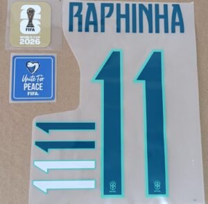 Set Raphinha Brasil Local WC 2026