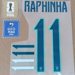Set Raphinha Brasil Local WC 2026