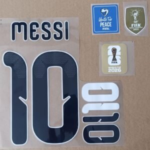 Set Messi Argentina Local WC 2026