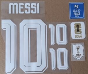 Set Messi Argentina Visitante WC 2026