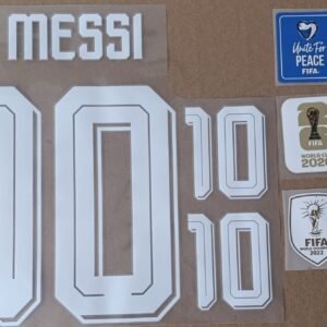 Set Messi Argentina Visitante WC 2026