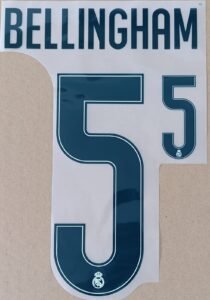 Dorsal Bellingham Real Madrid local 2026